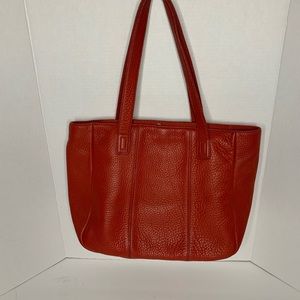 Vintage Talbots Red Tote
